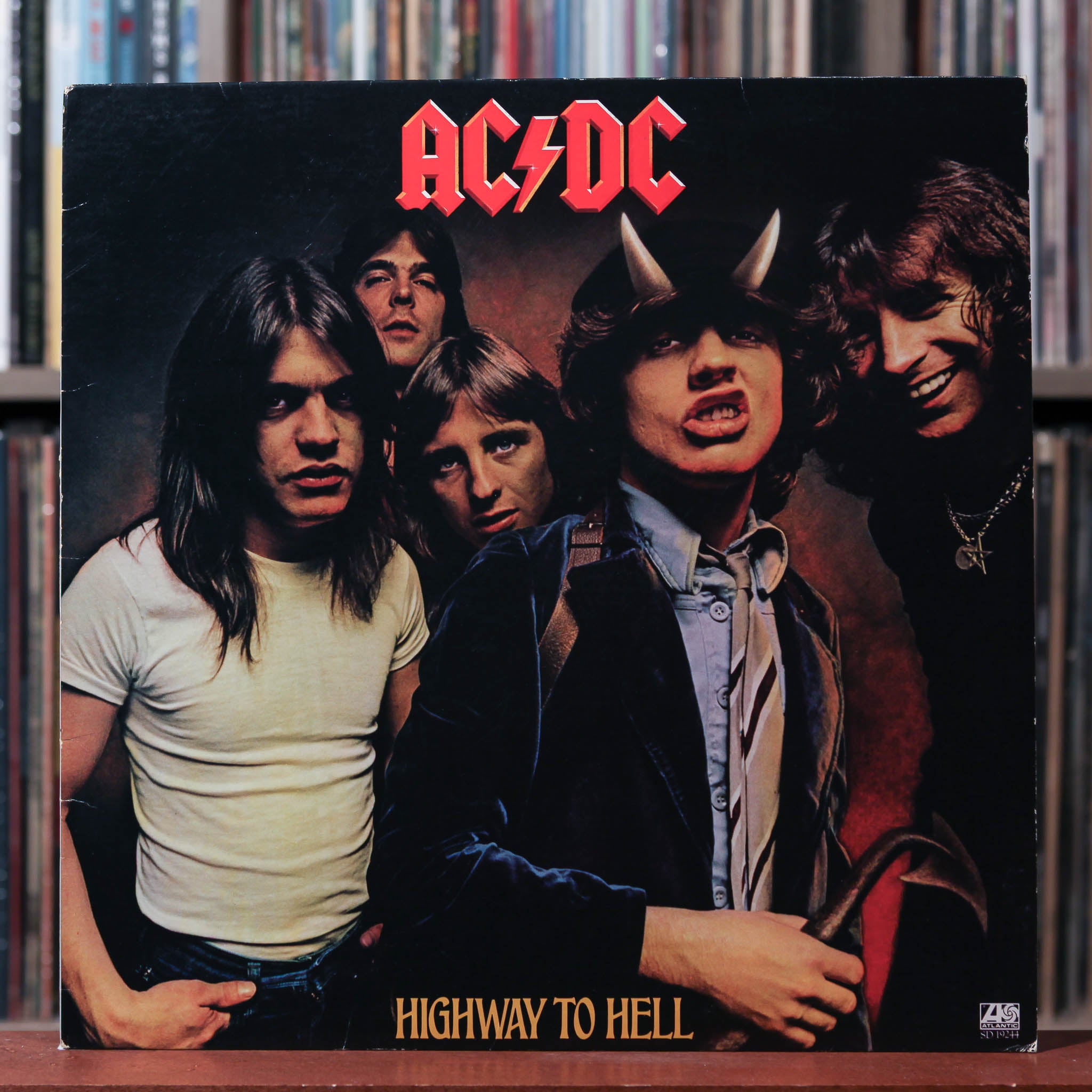 AC/DC - Highway To Hell - 1980 Atlantic, VG+/EX
