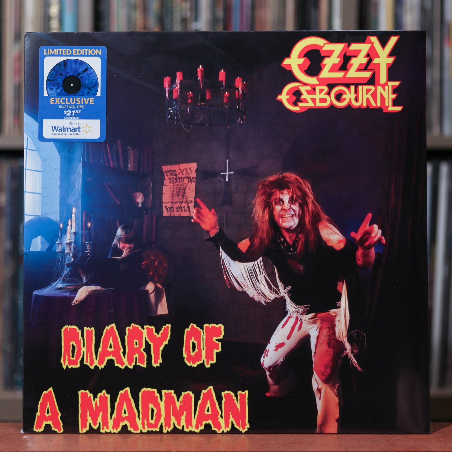 Ozzy Osbourne - Diary of a Madman - Blue Vinyl - 2021 Sony, SEALED