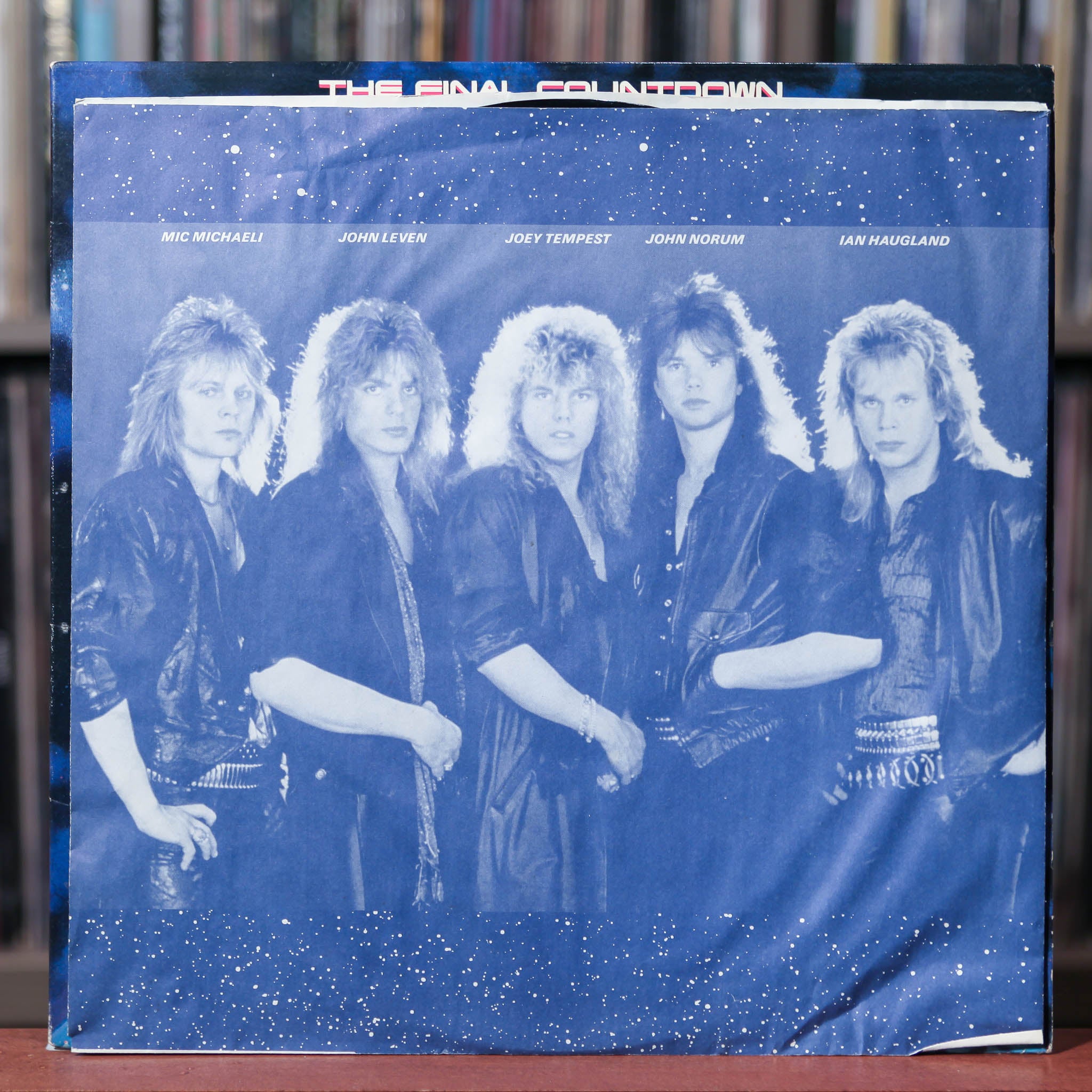 Europe - The Final Countdown - 1986 Epic, VG+/VG+