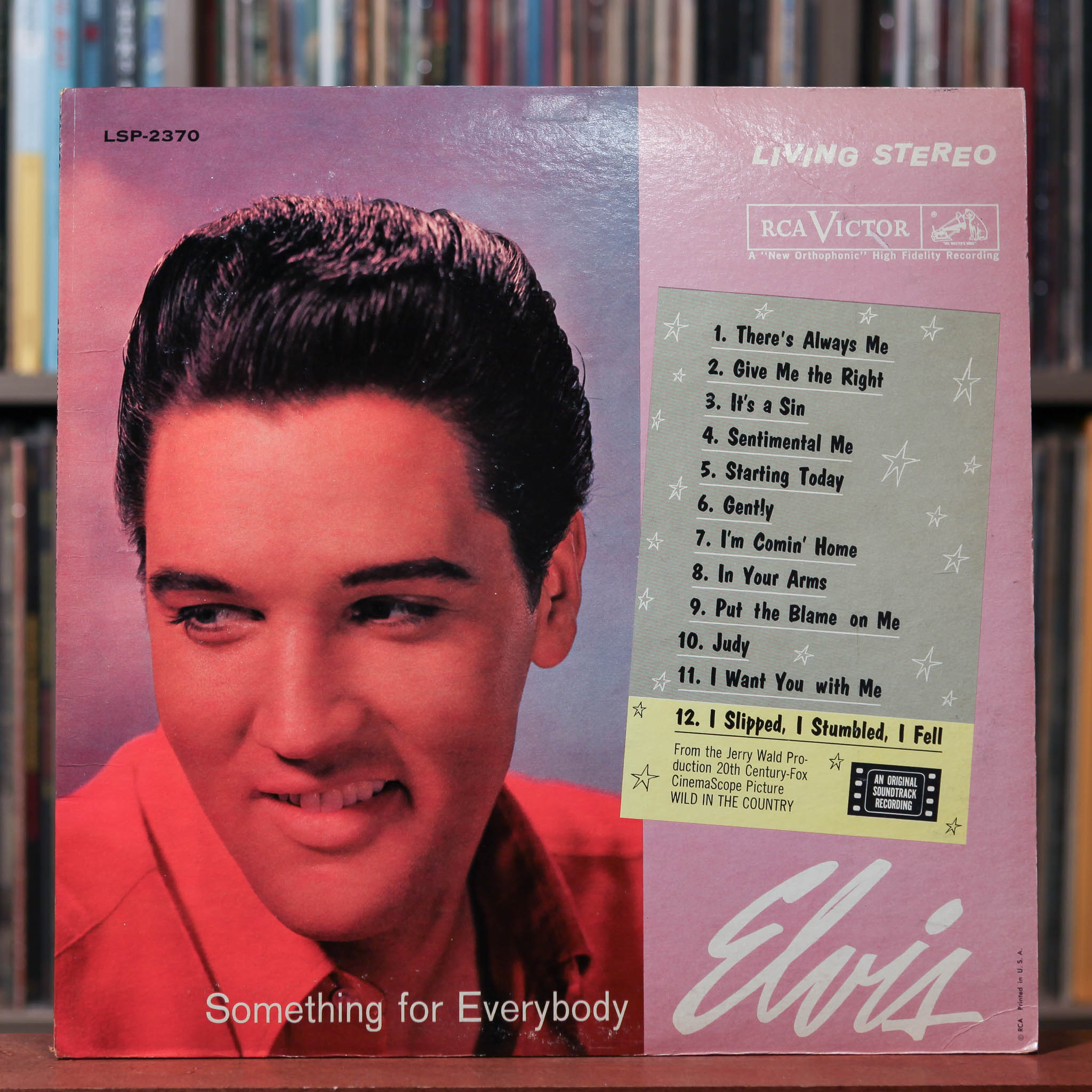 Elvis Presley - Something For Everybody - 1961 RCA Victor, VG+/VG+