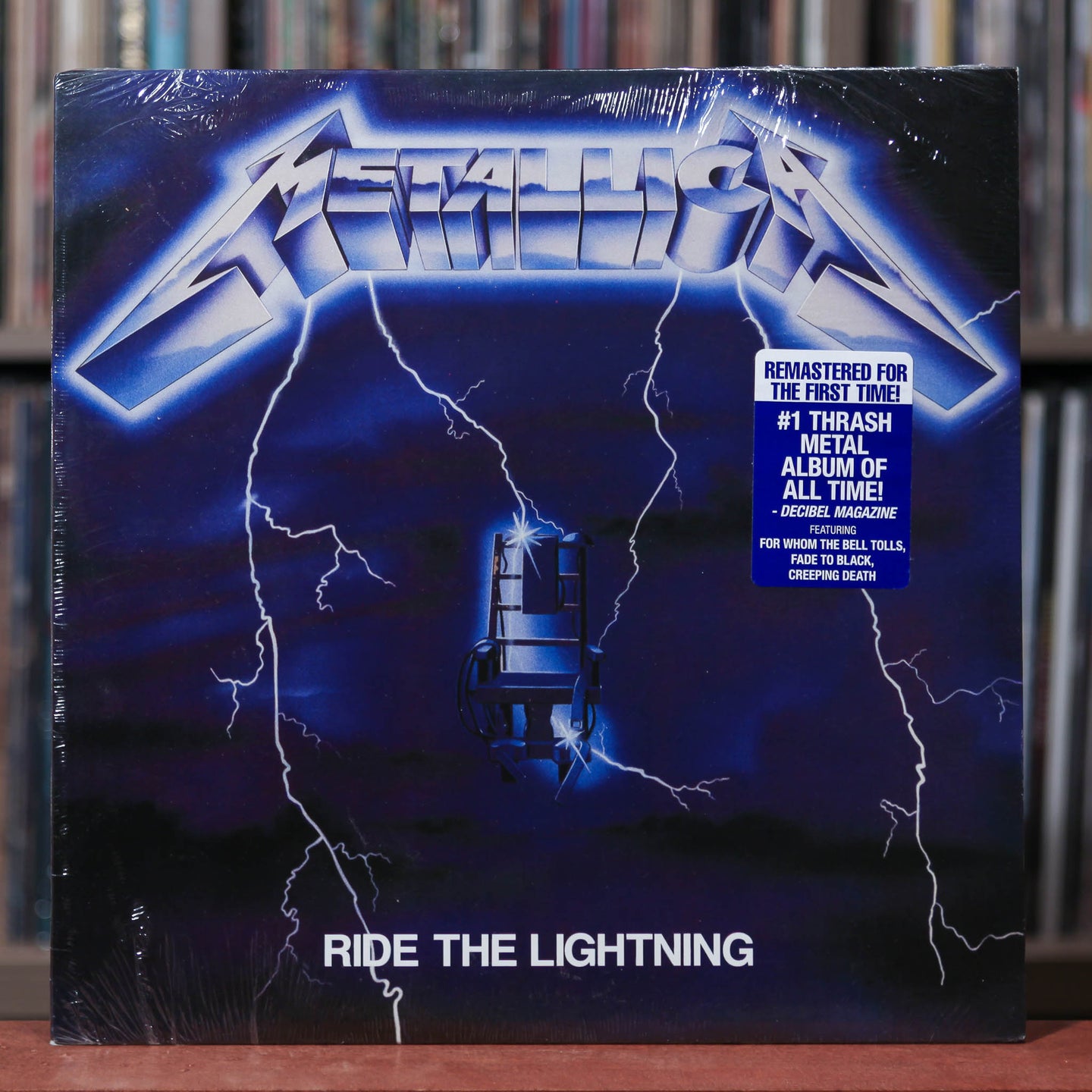 Metallica - Ride The Lightning - 2016 Blackened, SEALED