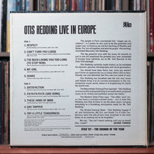 Load image into Gallery viewer, Otis Redding - Live In Europe - IN SHRINK 1969 ATCO, VG+/EX

