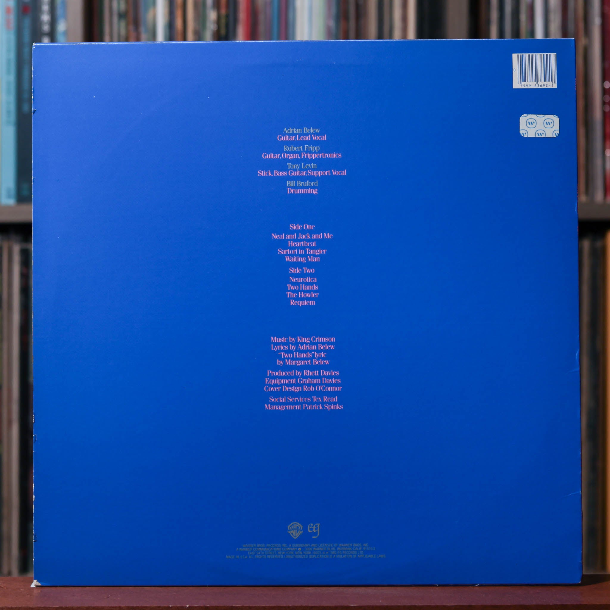 King Crimson Beat LPレコード プロモ盤 King Crimson Beat LPレコード プロモ盤