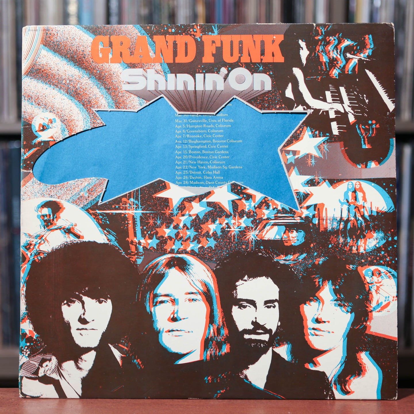 Grand Funk - Shinin' On - 1974 Capitol, VG/VG