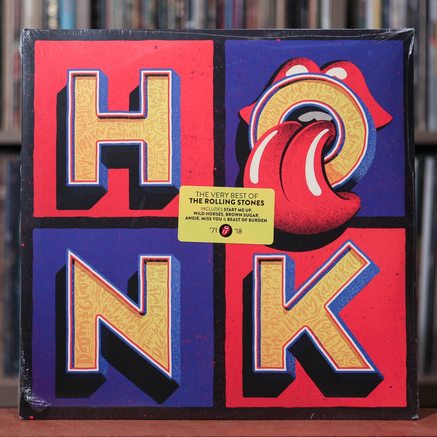 Rolling Stones - Honk - Blue Vinyl - 2LP - 2019 Interscope, SEALED