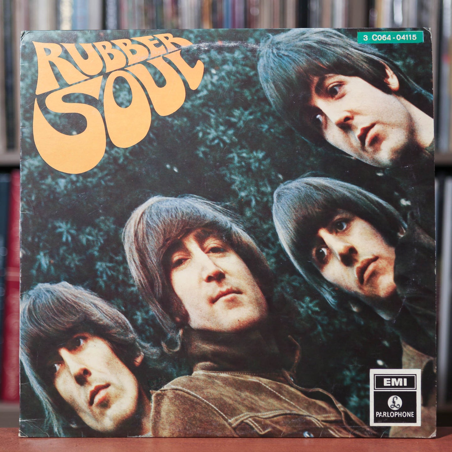 The Beatles - Rubber Soul - RARE Italian Import - 1978 Parlophone, VG/