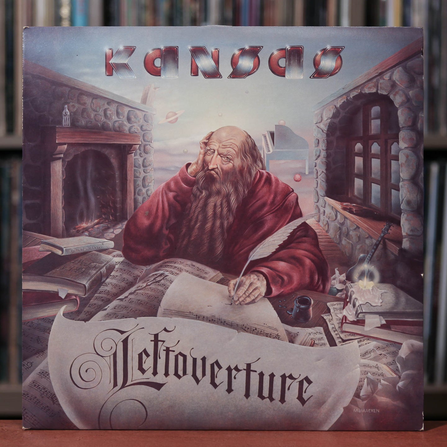 Kansas - Leftoverture - 1976 CBS, VG+/VG