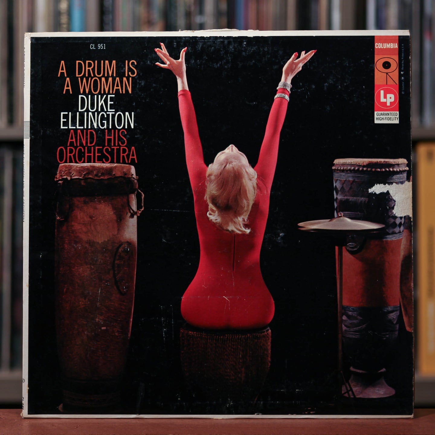 Duke Ellington And His Orchestra - A Drum Is A Woman - RARE PROMO - 1957 Columbia, VG/VG