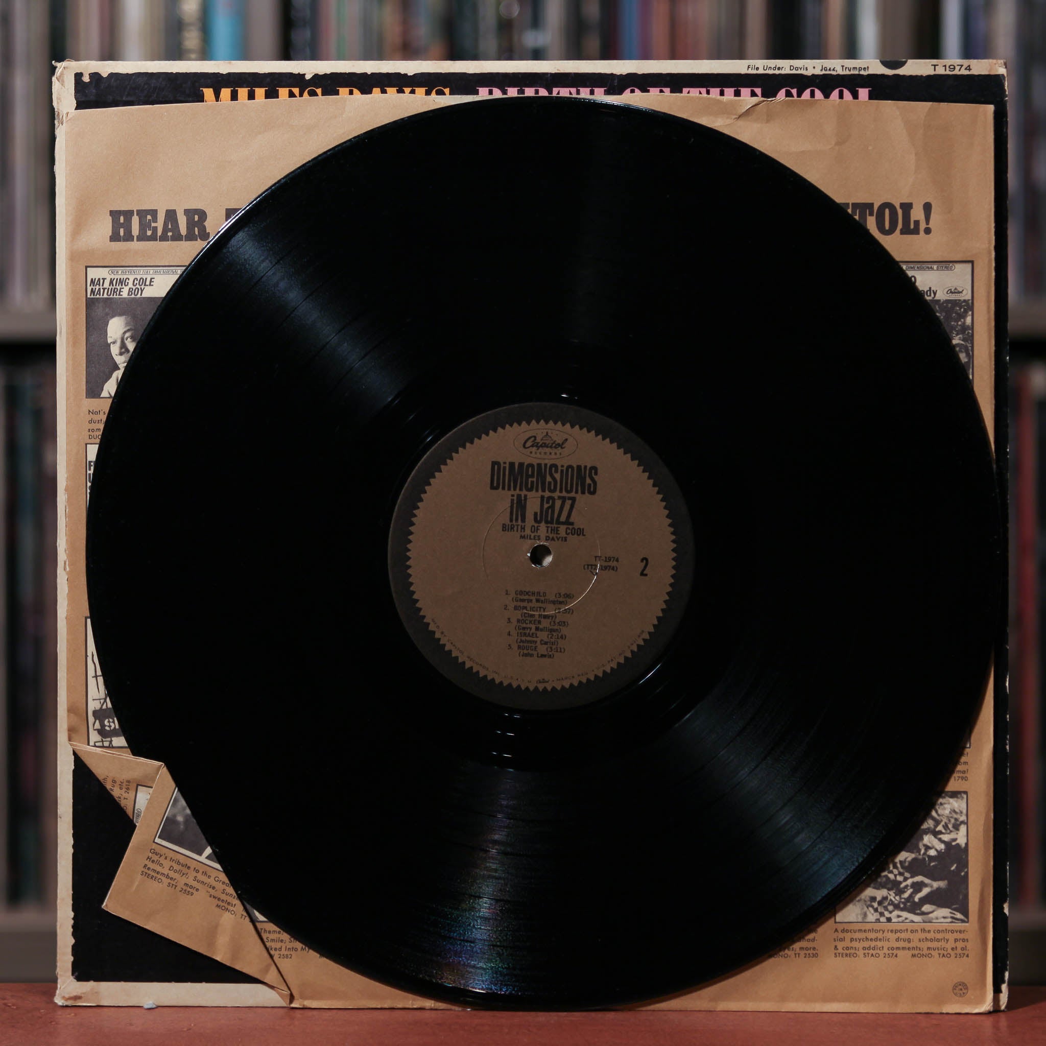 Miles Davis - Birth Of The Cool - 1963 Capitol, VG/VG
