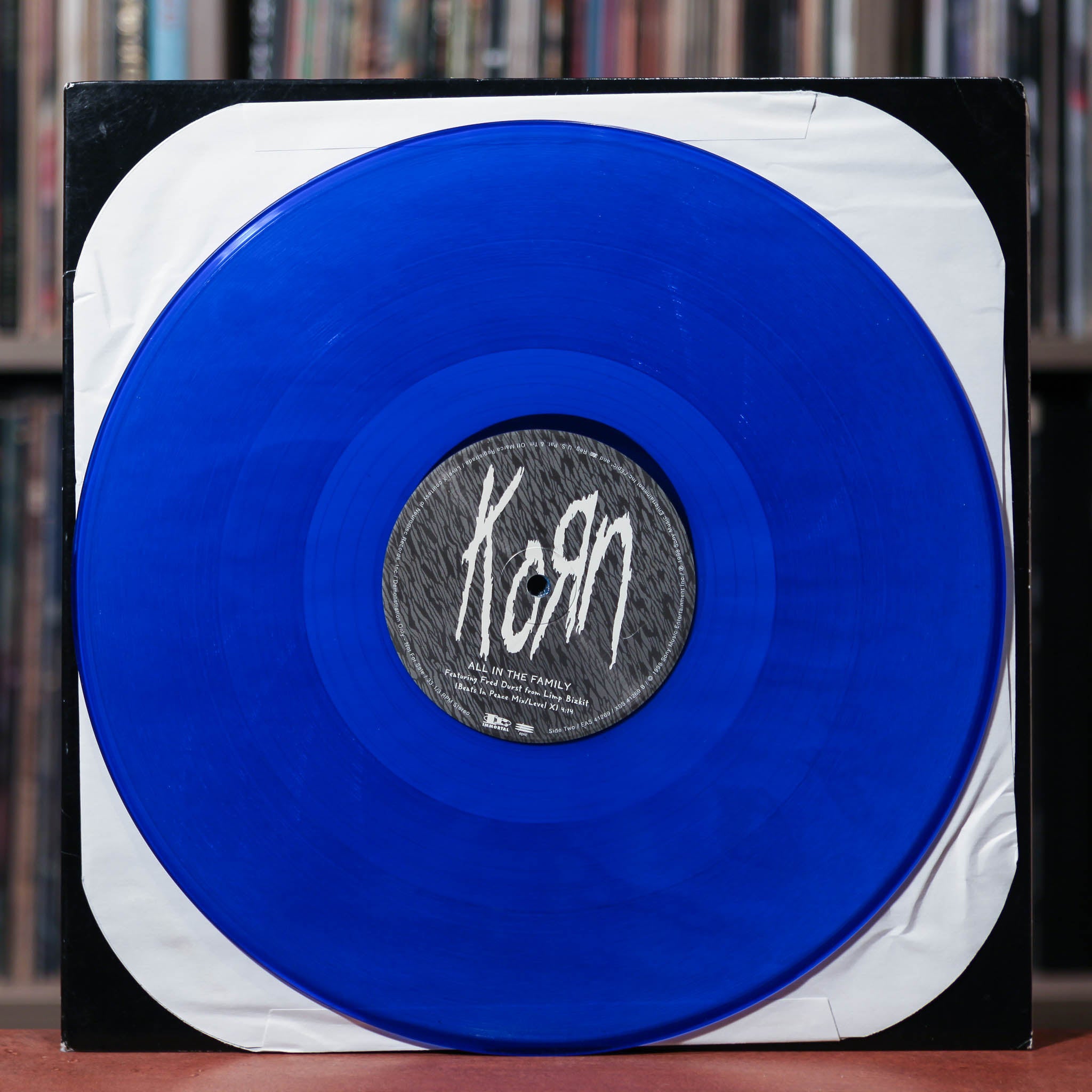 Korn - All In The Family Remixes ブルーバイナル Korn - All in the Family Remixes- 1998 Epic - 12