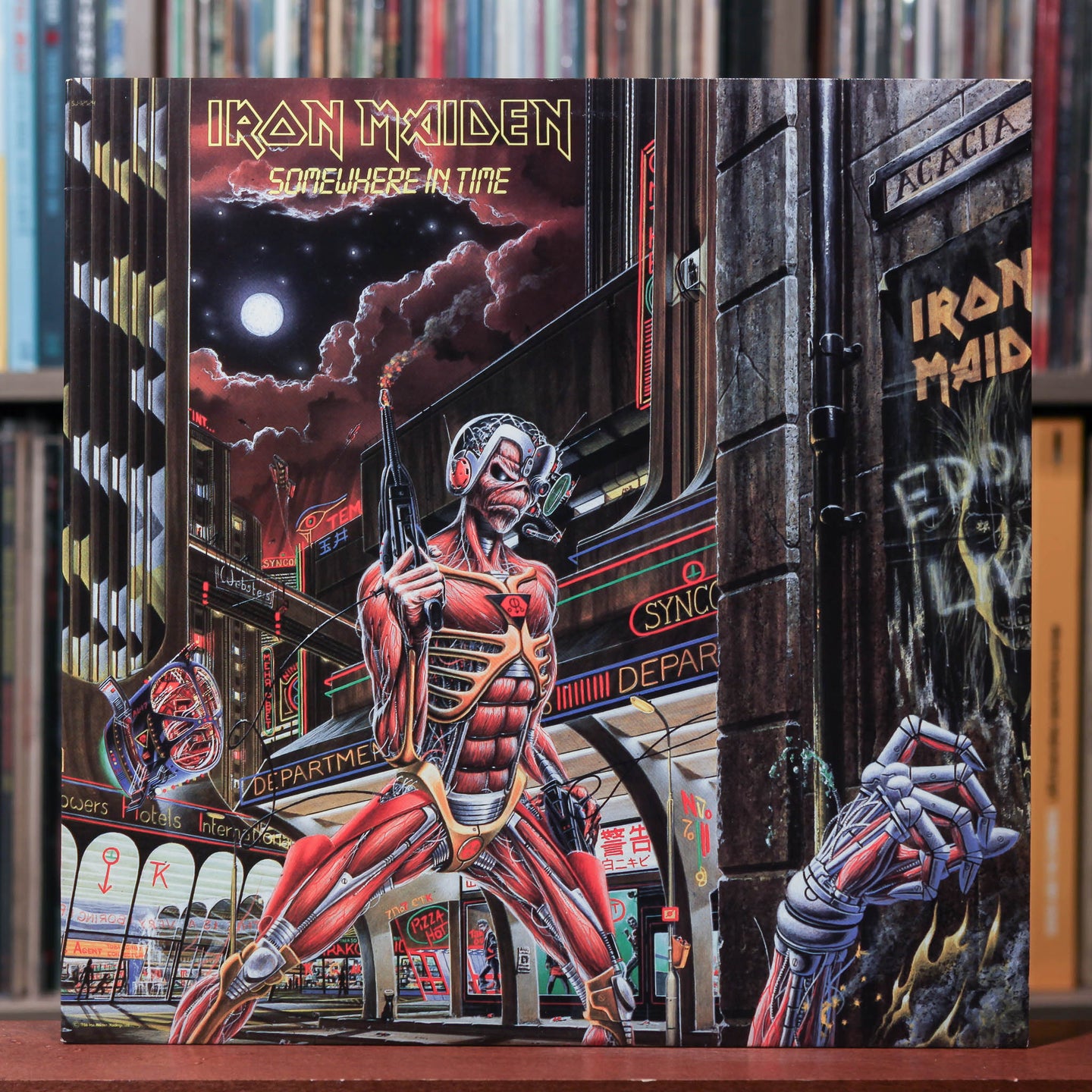 Iron Maiden - Somewhere In Time - 1986 Capitol Records, VG+/VG