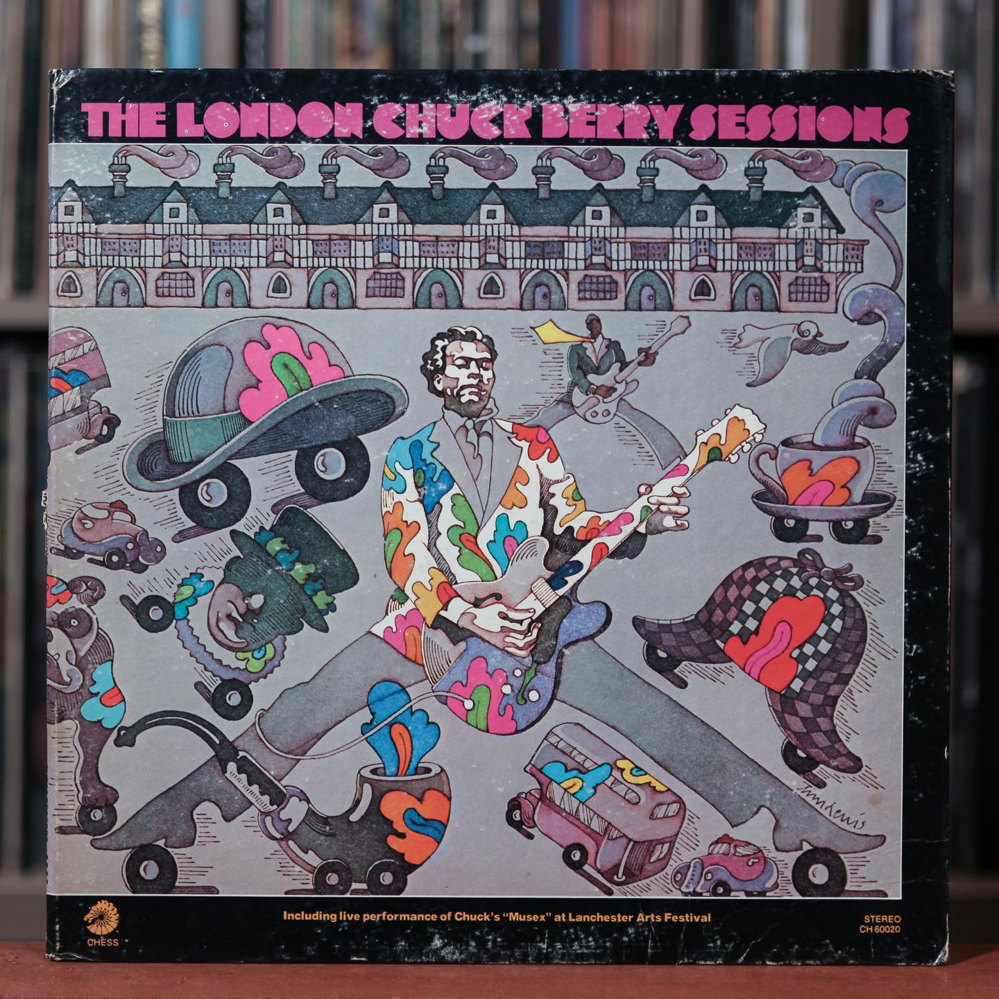 Chuck Berry - The London Chuck Berry Sessions - 1972 Chess, VG/VG