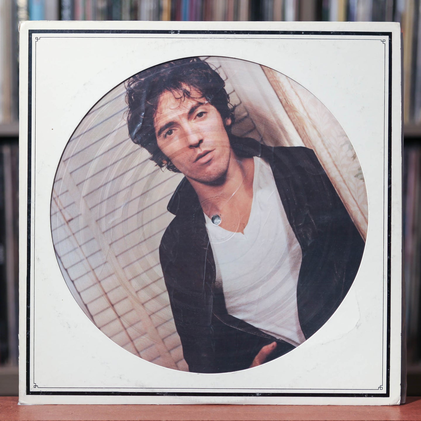 Bruce Springsteen - Darkness On The Edge Of Town - Picture Disc - RARE PROMO - 1978  Columbia, VG/EX