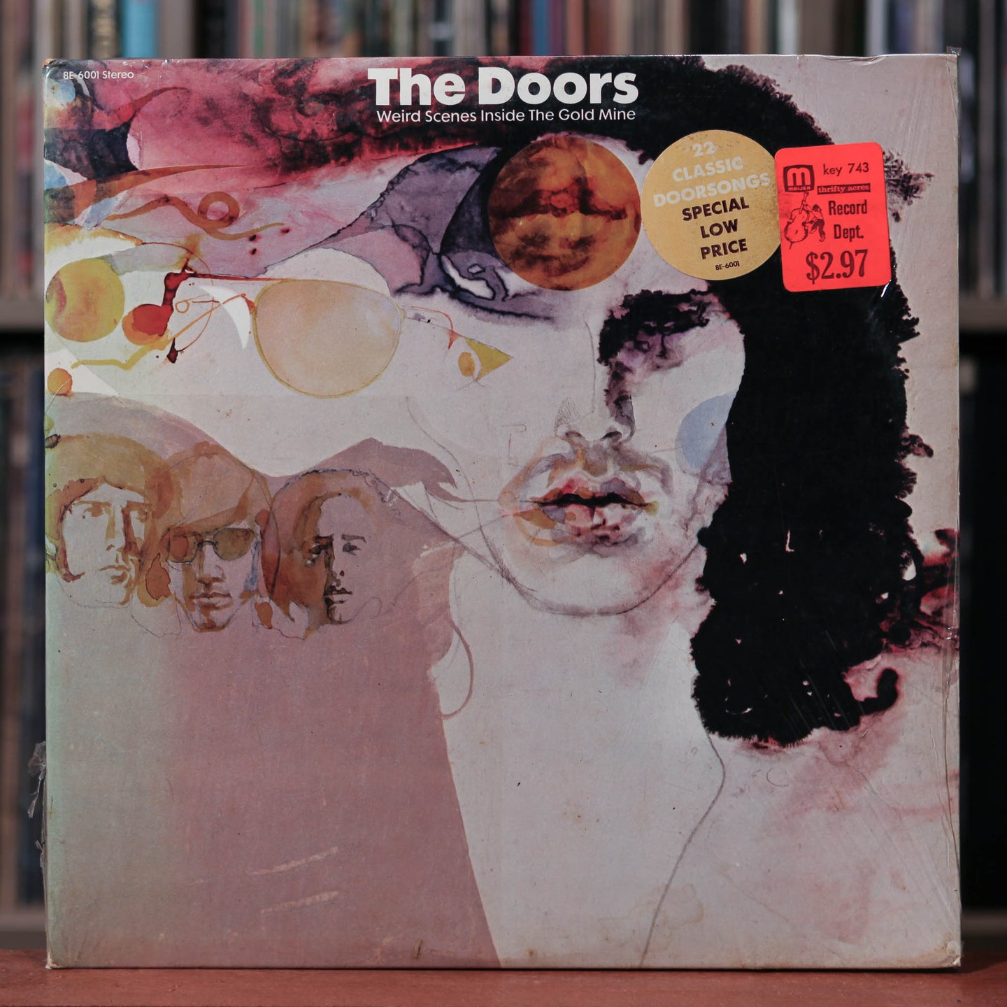 The Doors - Weird Scenes Inside The Gold Mine - 2LP - 1972 Elektra, VG+/VG+