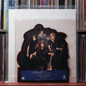 Rock Goddess - I Didn't Know I Loved You - UK SHAPED PICTURE DISC 1984 A&M, VG+/VG