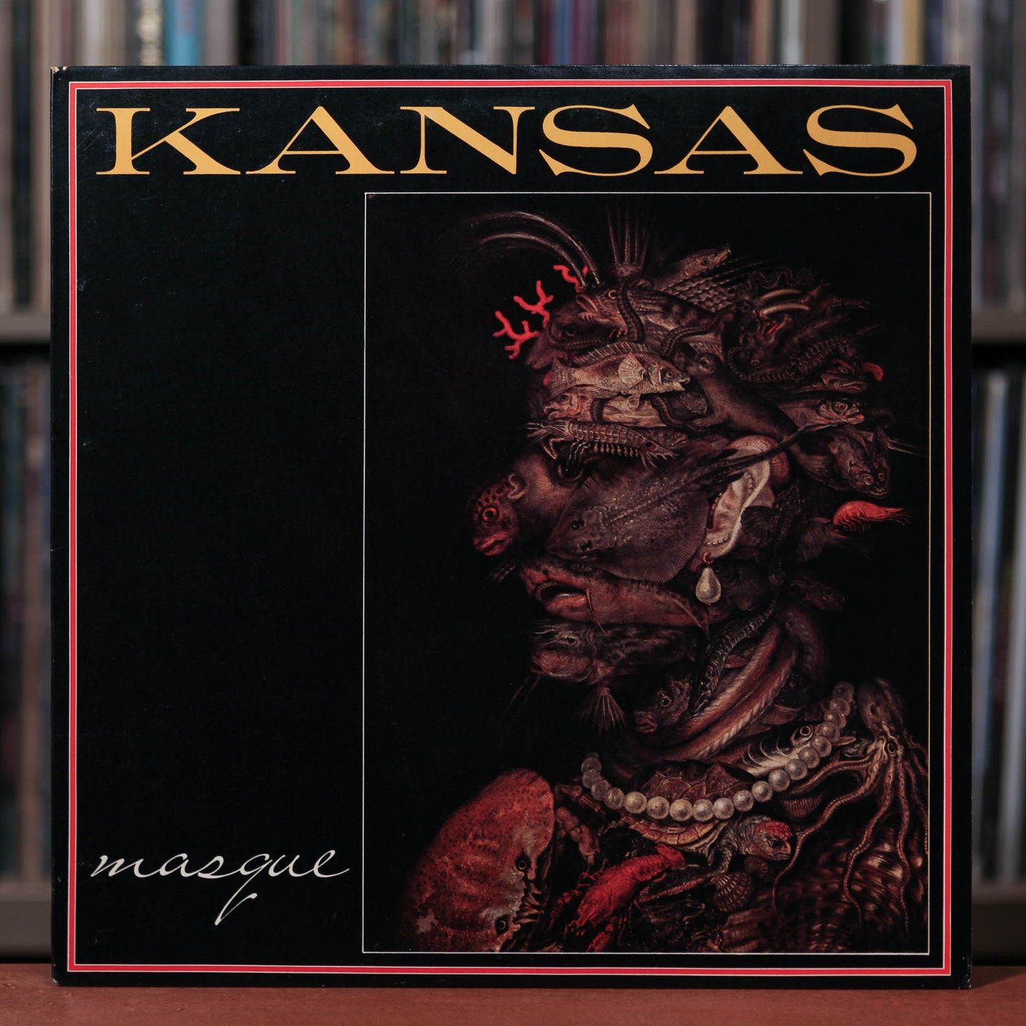 Kansas - Masque - 1975 Kirshner, VG+/VG+