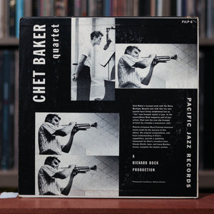 Chet Baker Quartet - Chet Baker Quartet Featuring Russ Freeman - 10" LP - 1953 Pacific Jazz, VG+/VG+