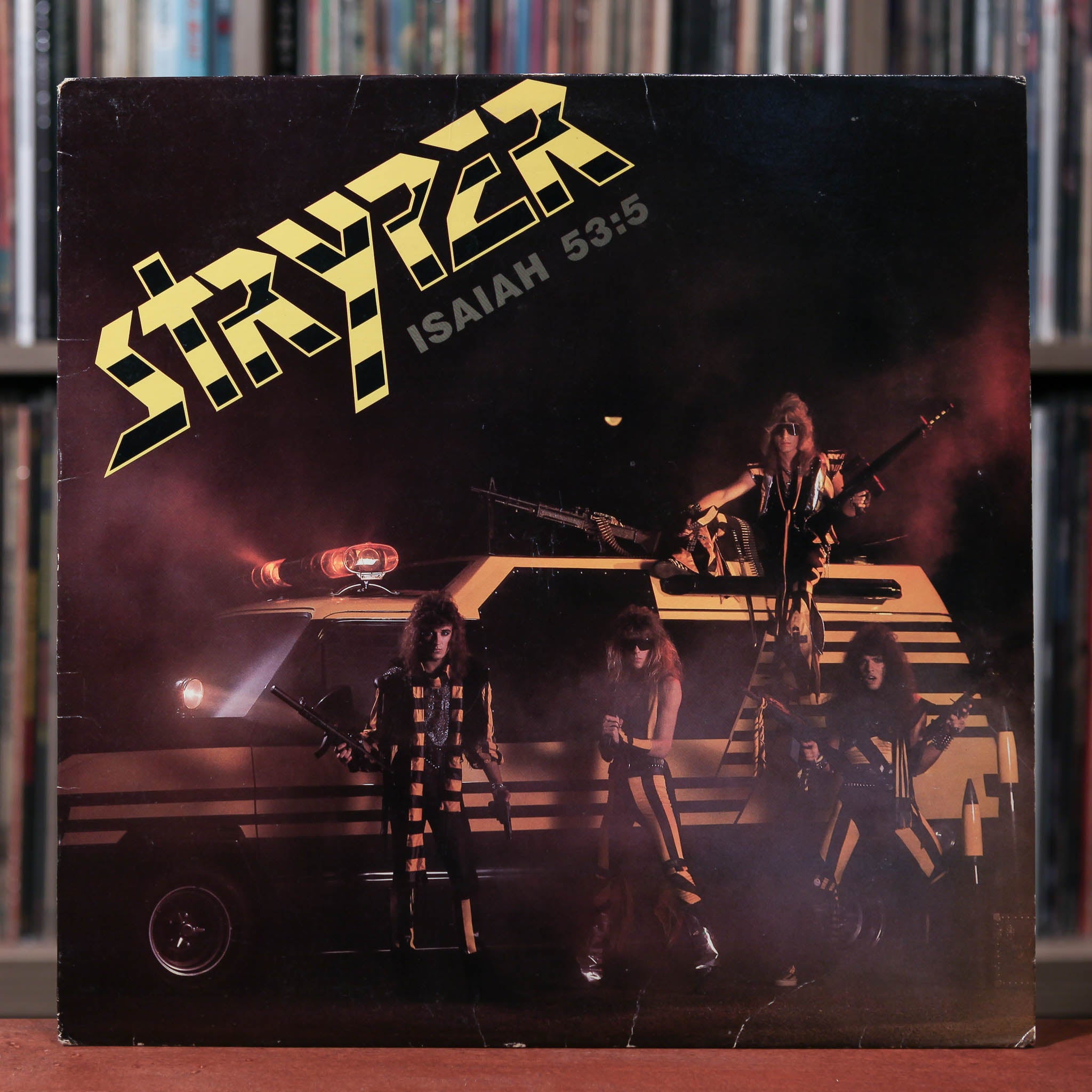 Stryper - Soldiers Under Command - White Vinyl - 1985 Enigma