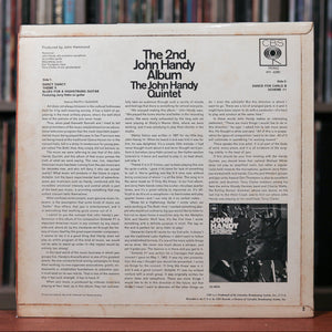John Handy Quintet - The 2nd John Handy Album - 1966 CBS, VG+/VG+