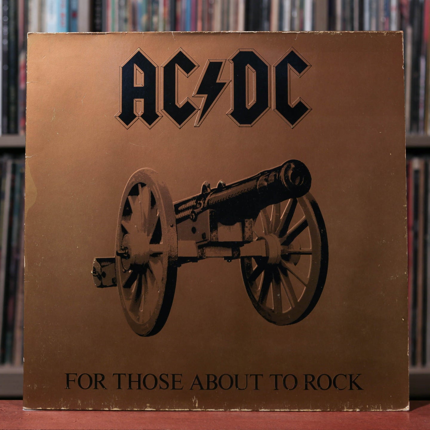 AC/DC - For Those About to Rock - France - 1981 Atlantic, Strong VG/VG
