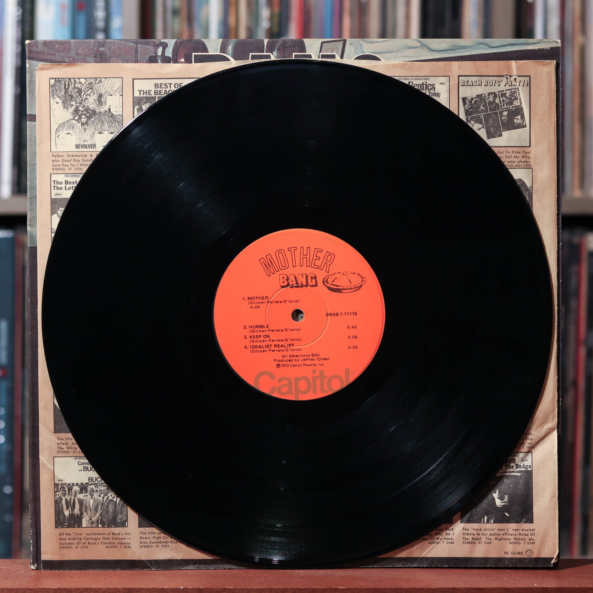 Bang - Mother / Bow To The King - 1972 Capitol, VG+/VG
