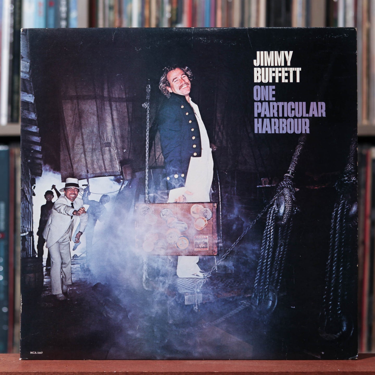 Jimmy Buffett - One Particular Harbour - W/ INSERT 1983 MCA Records, VG/VG