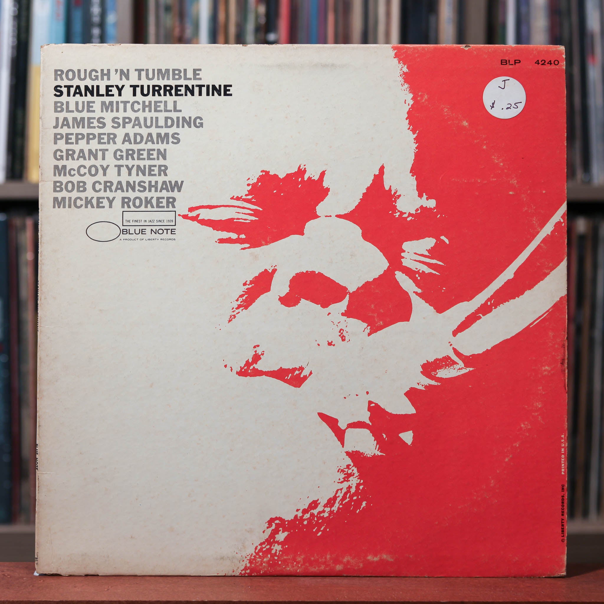 Stanley Turrentine - Rough 'N Tumble - 1966 Blue Note, VG/VG+