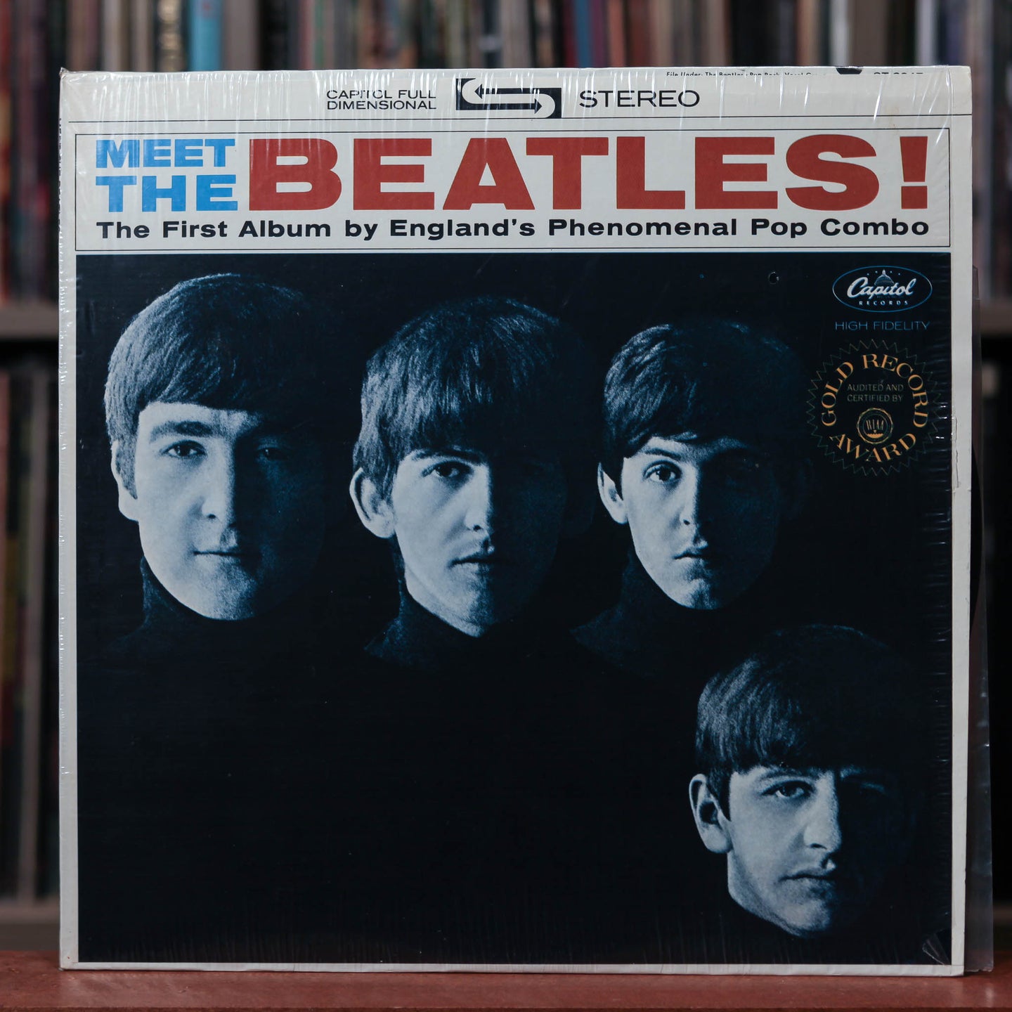 The Beatles - Meet The Beatles! - 1980's Capitol - VG+/VG