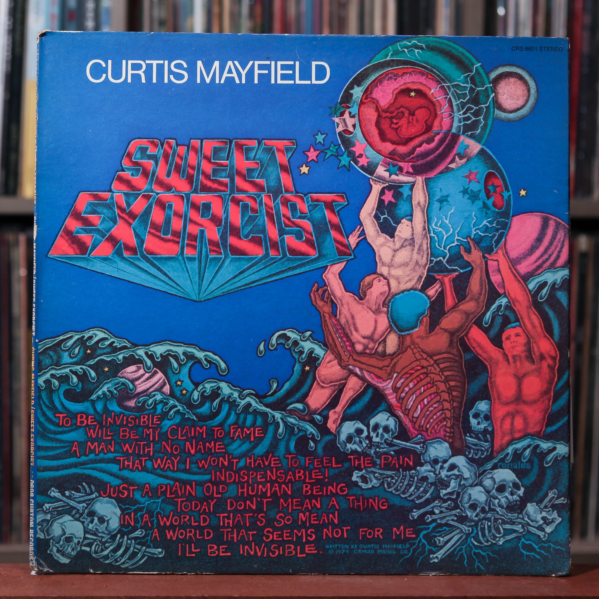 Curtis Mayfield - Sweet Exorcist - 1974 Curtom, VG/VG