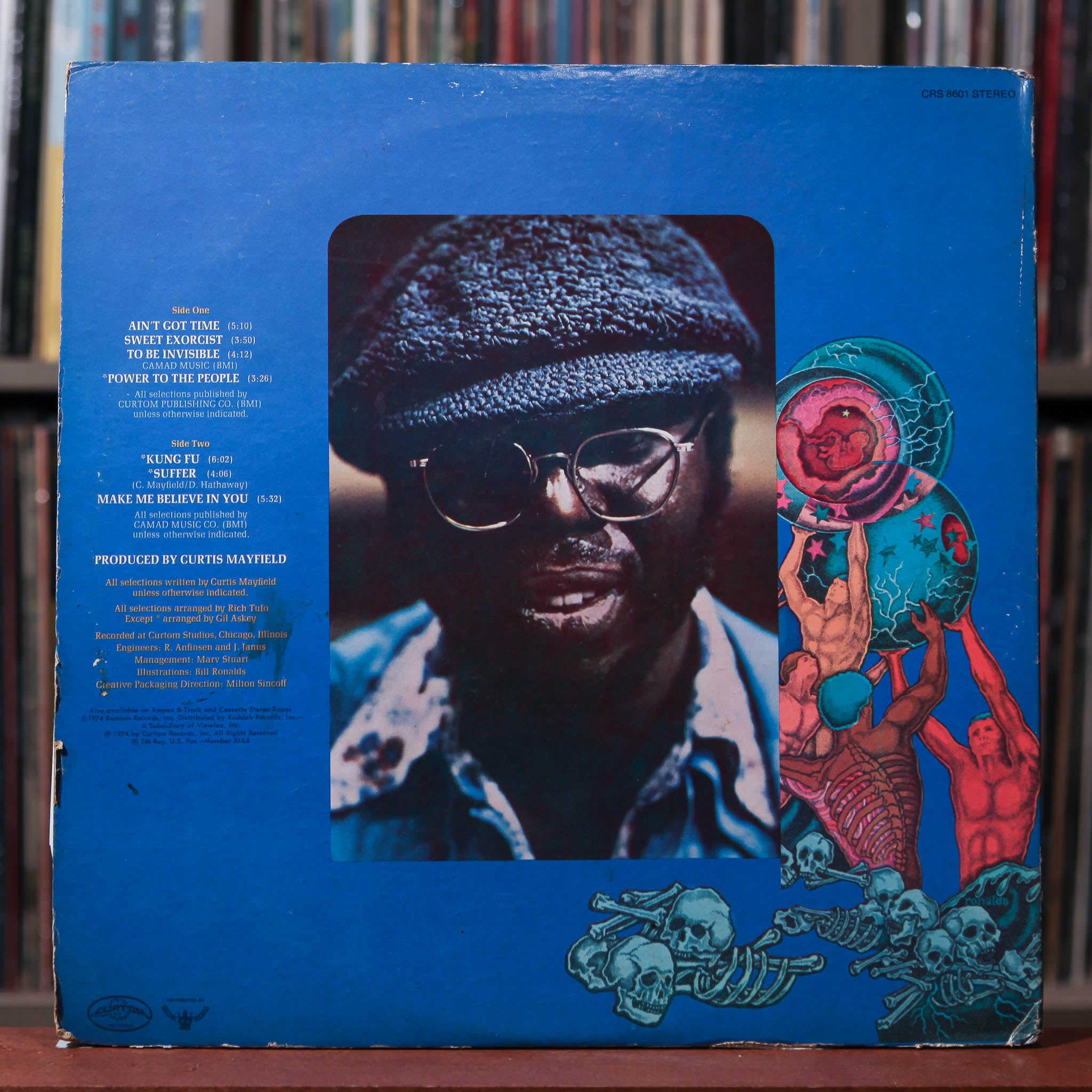 Curtis Mayfield Sweet Exorcist LP レコード Curtis Mayfield – Sweet Exorcist – Vinyl (XK, Gatefold, LP