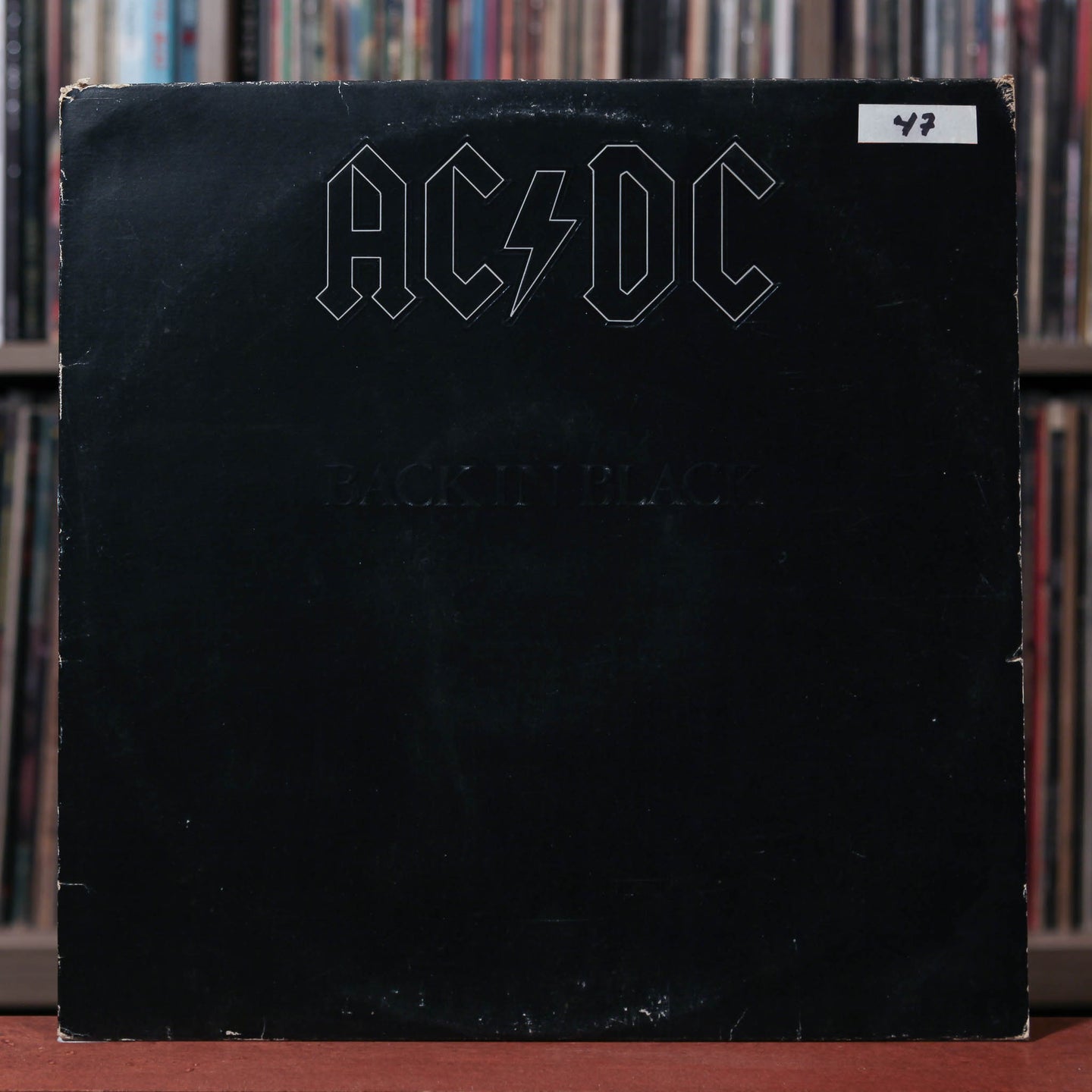 AC/DC - Back in Black - Canadian - 1980 Atlantic, VG/VG+