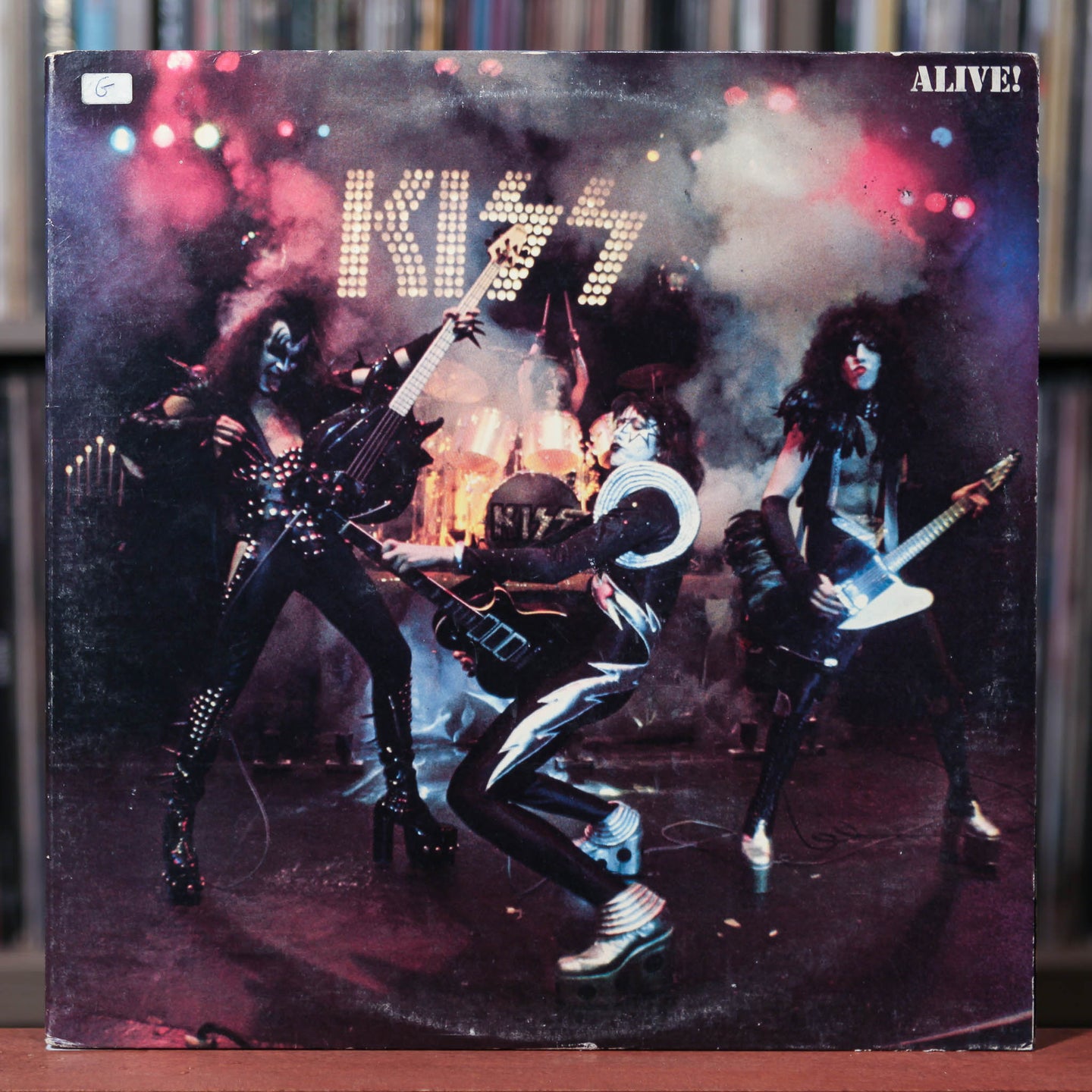 Kiss - Alive! - 1975 Casablanca, VG/VG w/ Poster