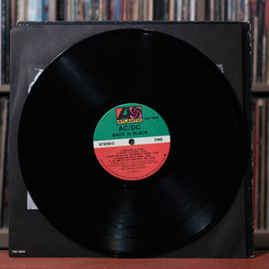 AC/DC - Back in Black - Canadian - 1980 Atlantic, VG/VG+