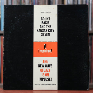 Count Basie And The Kansas City 7 - Self Titled - 1962 Impulse!, VG+/VG