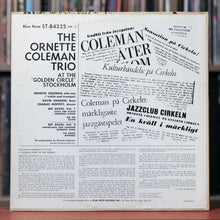 Load image into Gallery viewer, The Ornette Coleman Trio - At the "Golden Circle" Stockholm - 1966 Blue Note - VG+/VG
