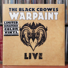 Load image into Gallery viewer, The Black Crowes - Warpaint Live - Yellow Vinyl - 3LP - 2016 Eagle Records, SEALED
