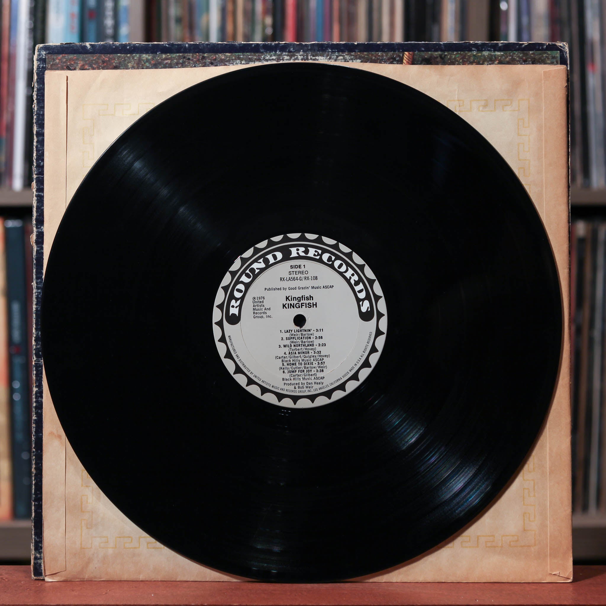 Kingfish - Kingfish - 1976 Round Records, G+/VG