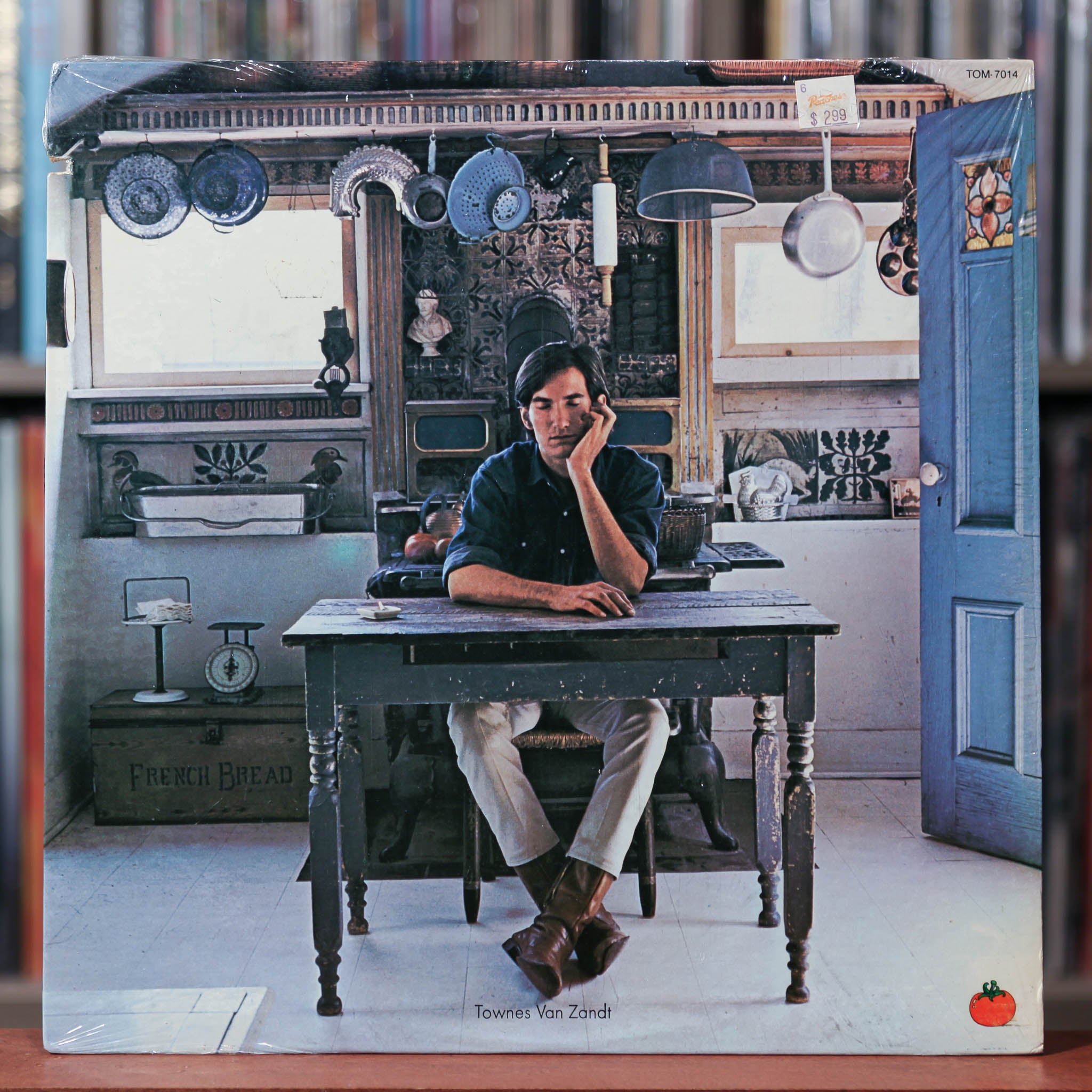 Townes Van Zandt - Self Titled - 1978 Tomato, EX/VG+ w/Shrink