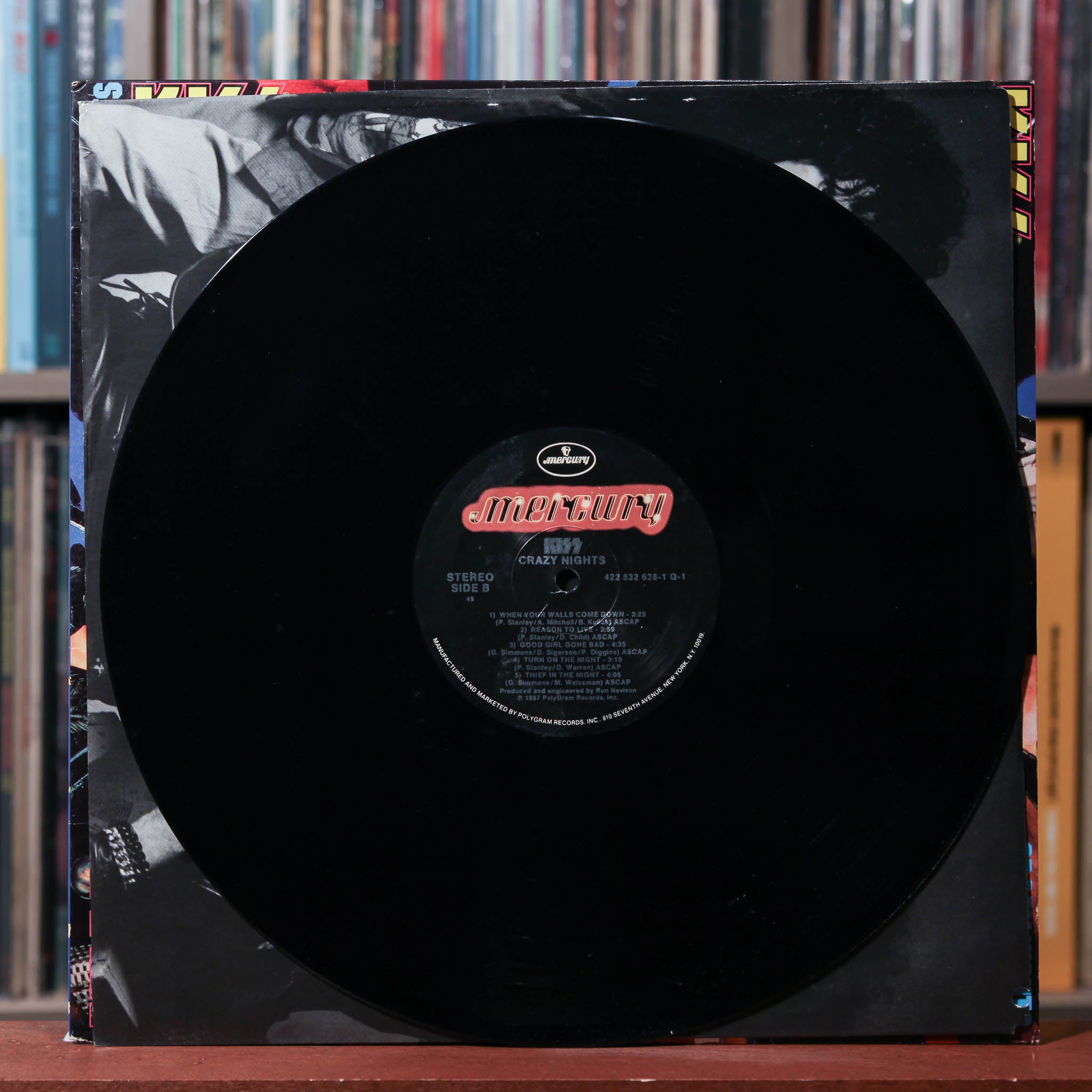 Kiss - Crazy Nights - 1987 Mercury, VG/VG+