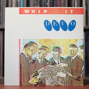 Devo - Whip It - 12" Single - UK Import - 1980 Warner Bros, EX/VG+