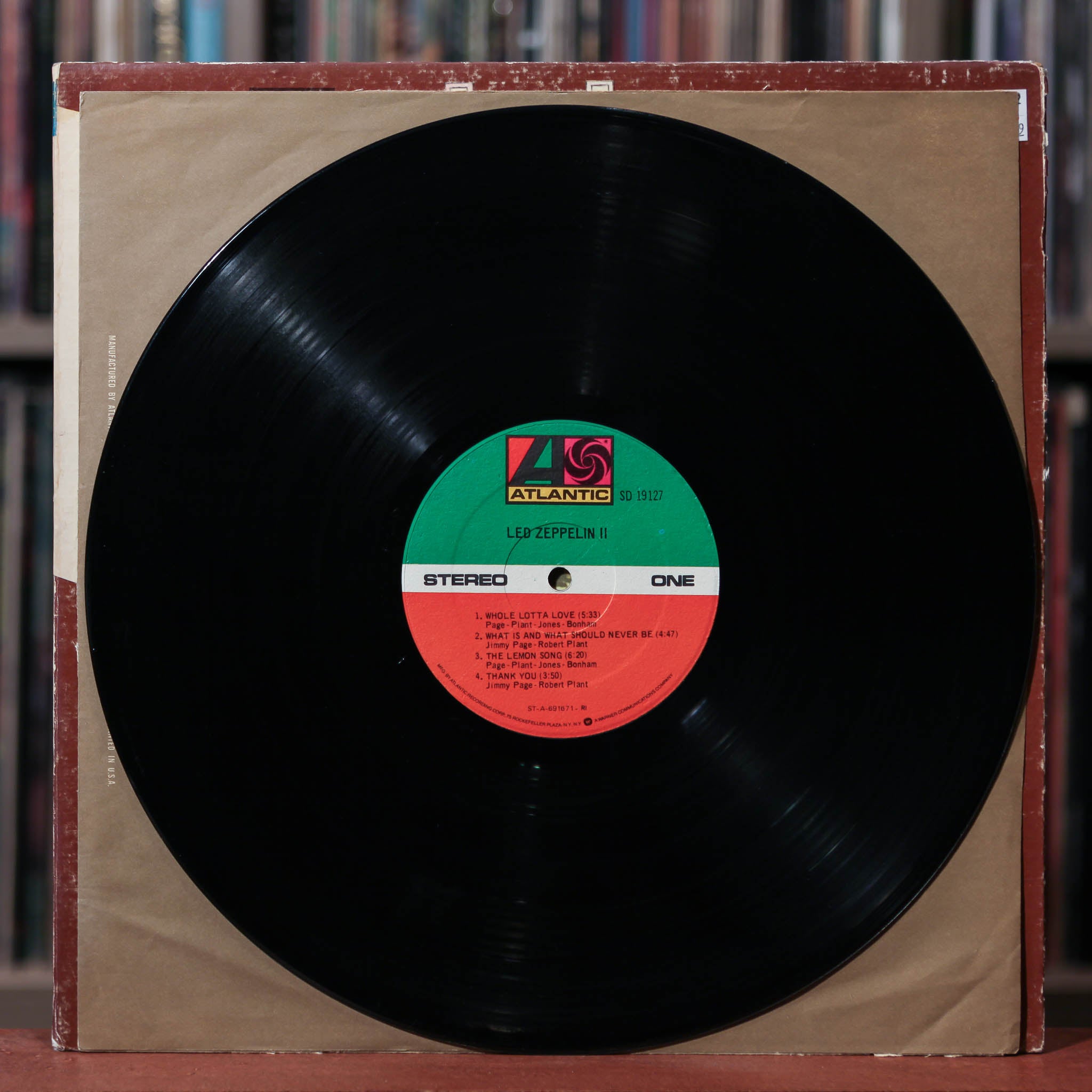Led Zeppelin - II - 1969 Atlantic VG/VG