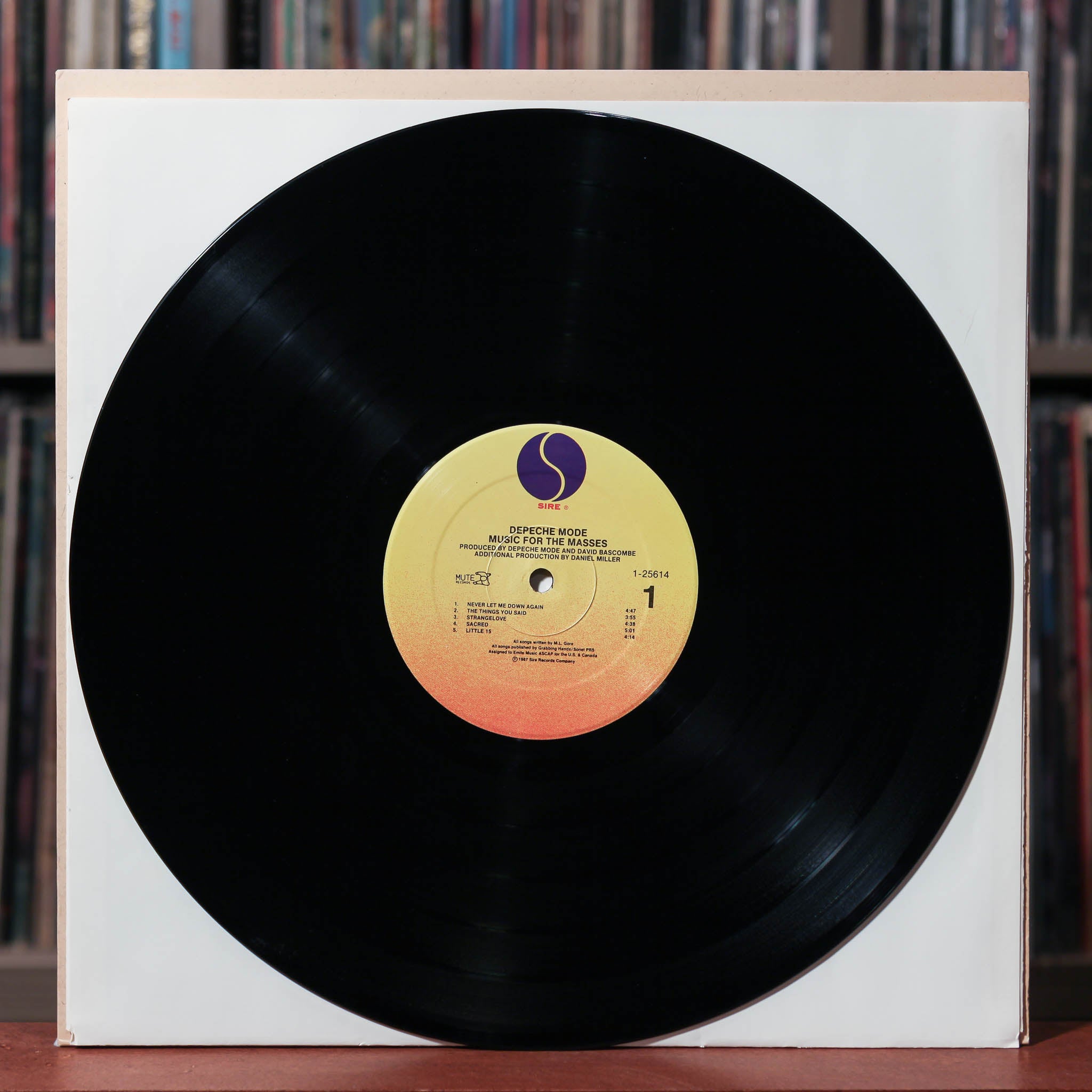 Depeche Mode - Music For The Masses - 1987 Sire, EX/EX