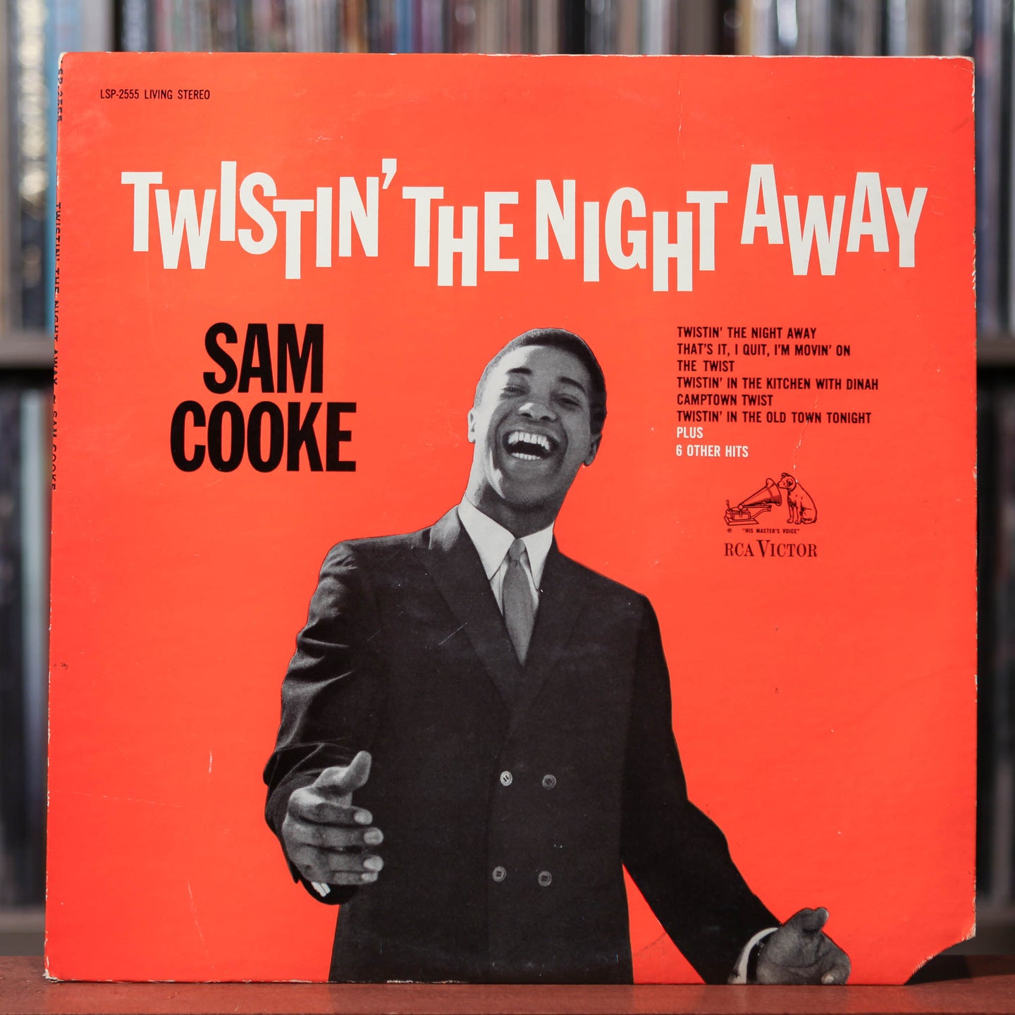 Sam Cooke - Twistin' The Night Away - 1970's RCA Victor, VG/VG+