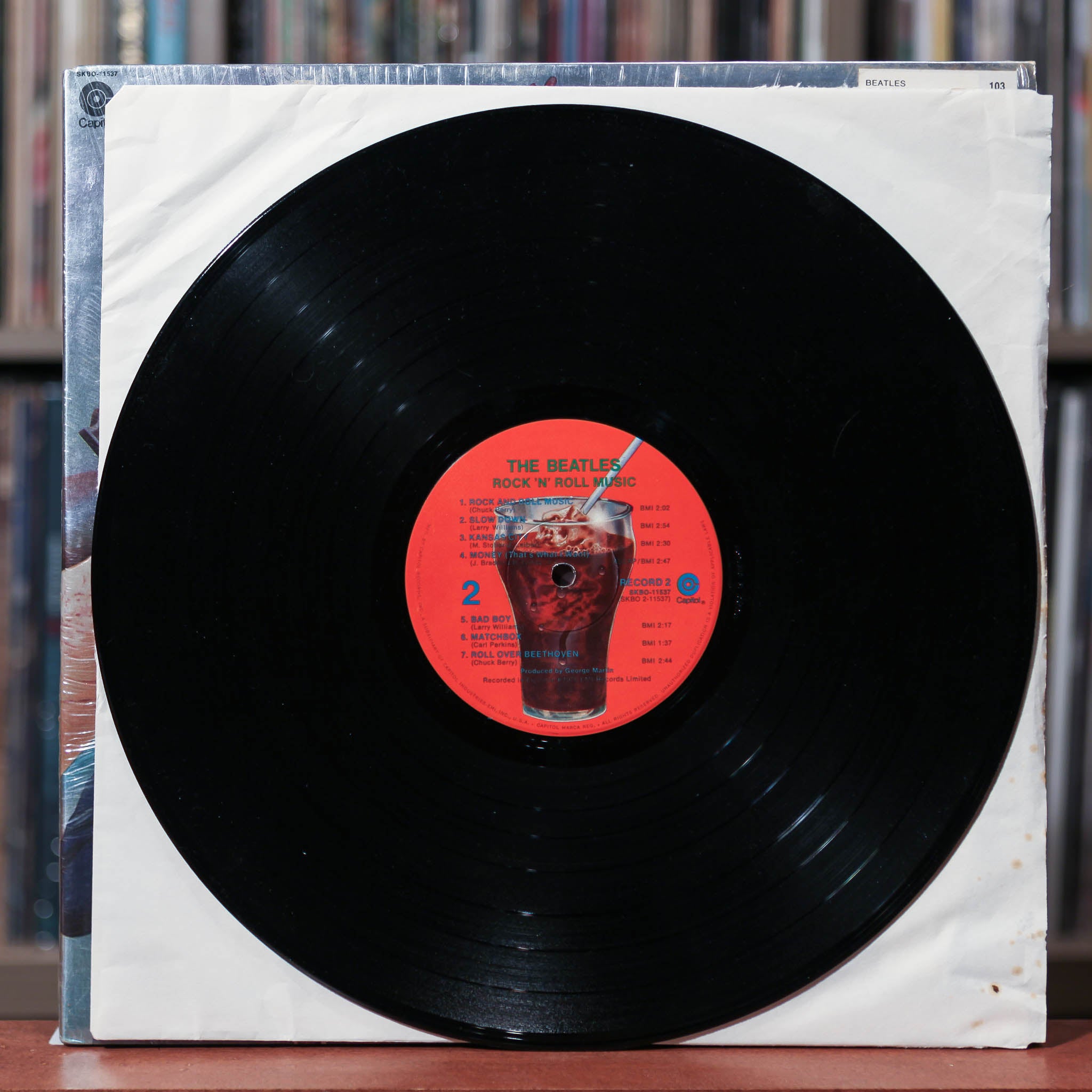 The Beatles - Rock 'N' Roll Music - 2LP - 1976 Capitol, EX/VG w/Shrink
