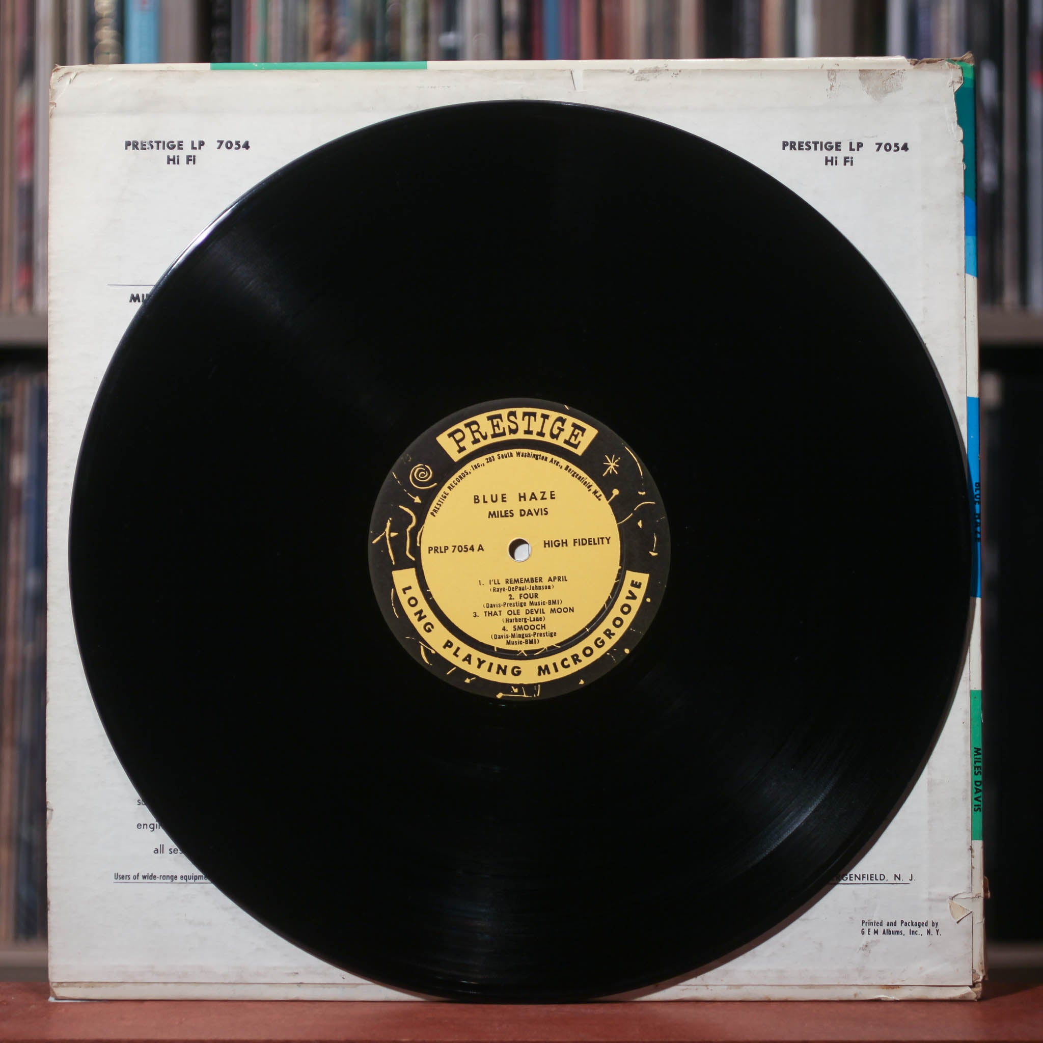 Miles Davis - Blue Haze - MONO - 1956 Prestige, VG/VG+