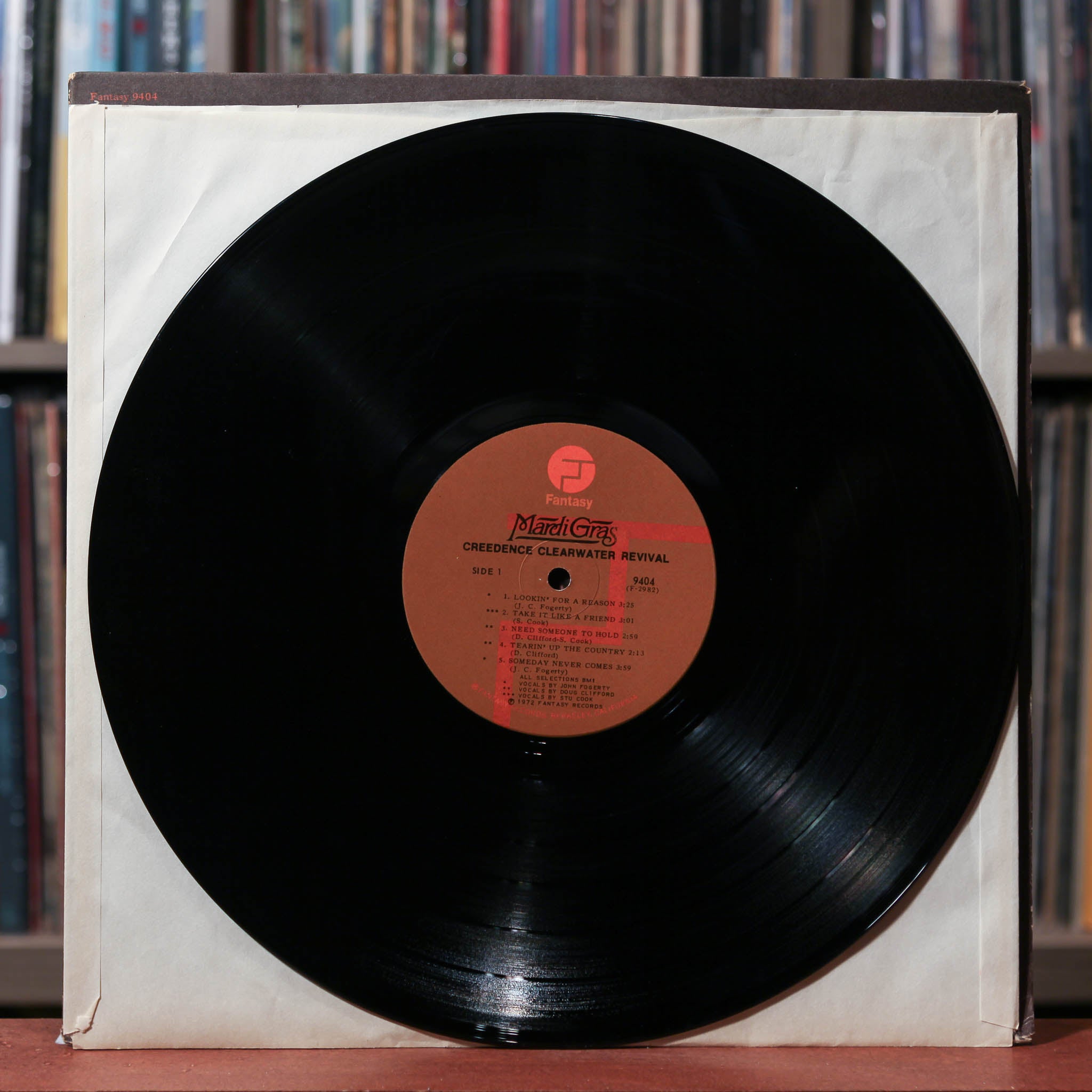 Creedence Clearwater Revival - Mardi Gras - 1972 Fantasy, VG+/VG+