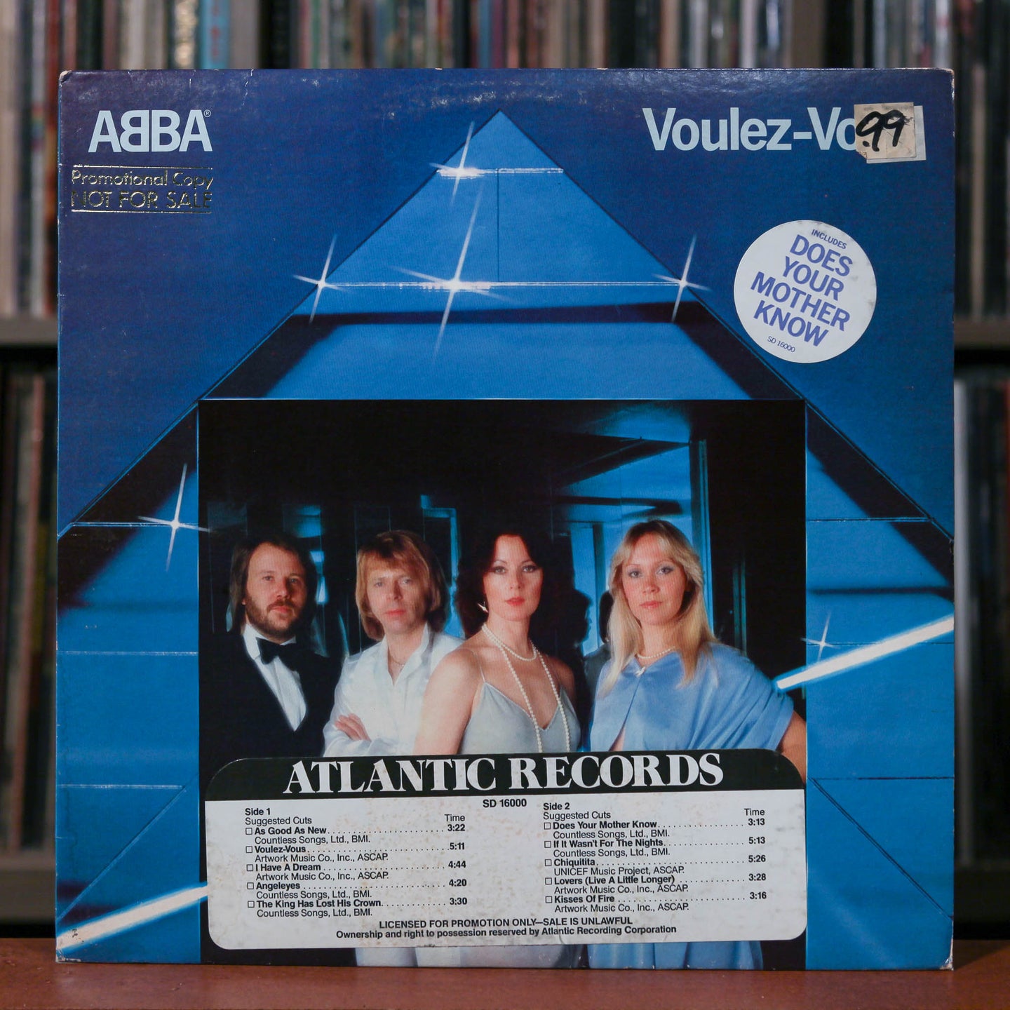 Abba - 2 Album Bundle - Promo - The Singles, Voulez-Vous - VG+/VG+