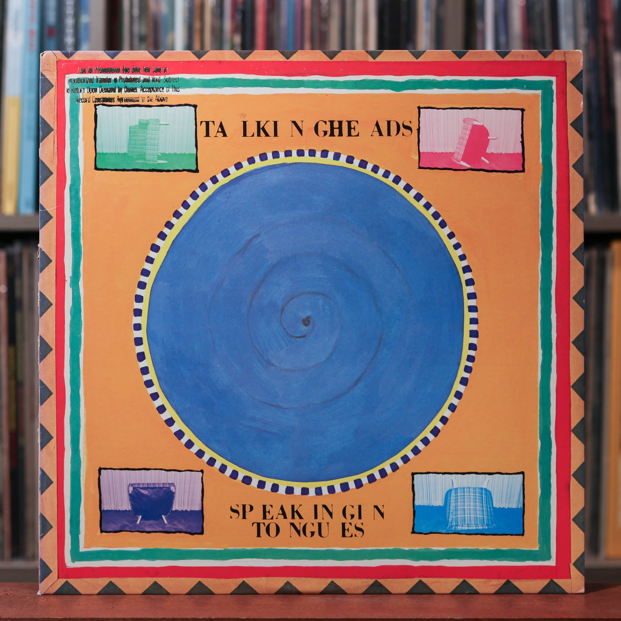 Talking Heads - Speaking In Tongues - US PROMO 1983 Sire, VG&frasl;VG+
