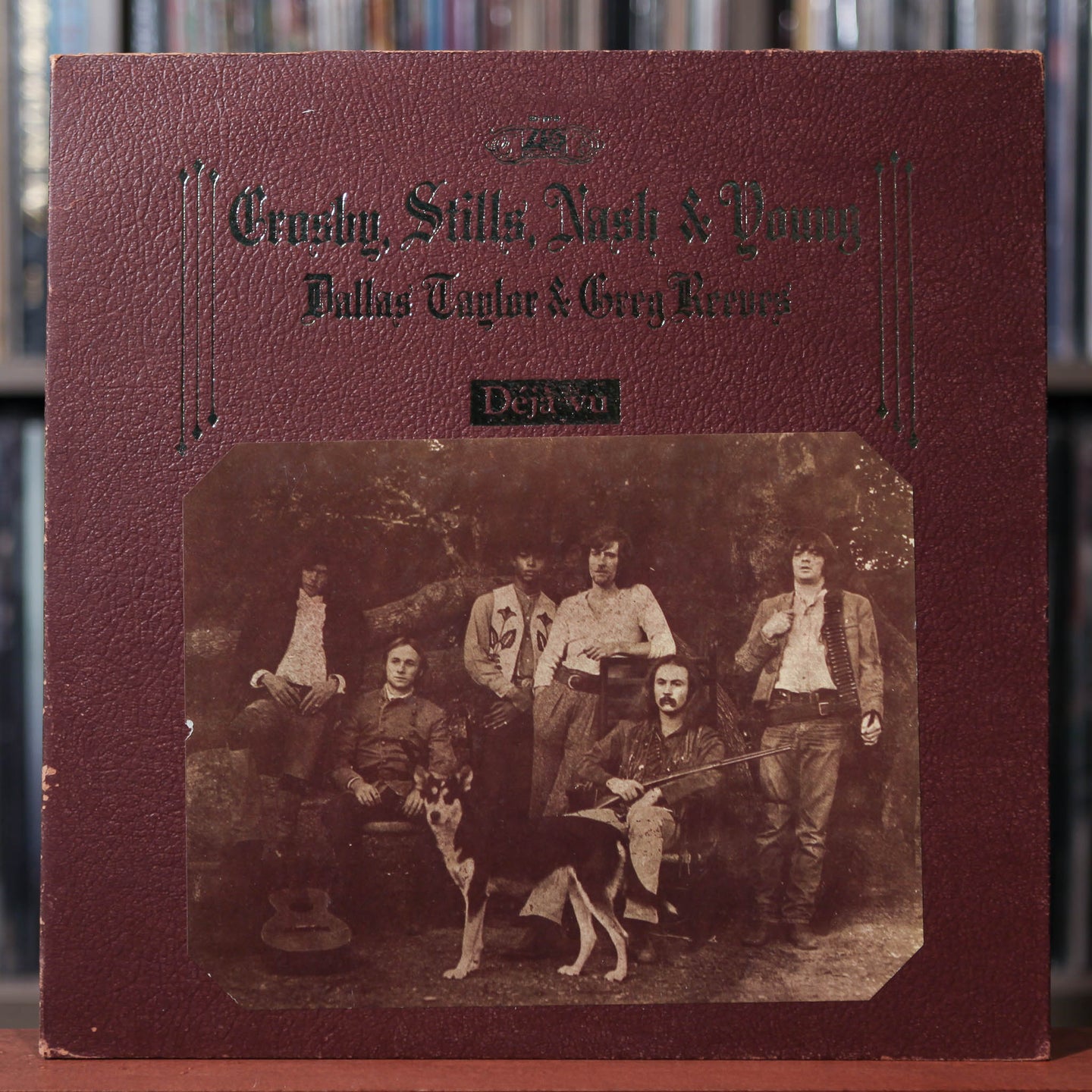 Crosby Stills Nash and Young - Deja Vu - 1977 Atlantic, VG+/VG+