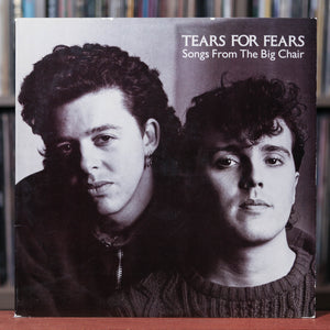 Tears for Fears - Songs From The Big Chair - 1985 Mercury, VG/VG+